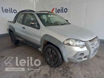 Leilão de Carro FIAT STRADA ADVENTURE CABINE DUPLA 2011 2011 Flex Prata