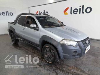 Leil O De Carro Fiat Strada Adventure Cabine Dupla Flex Prata